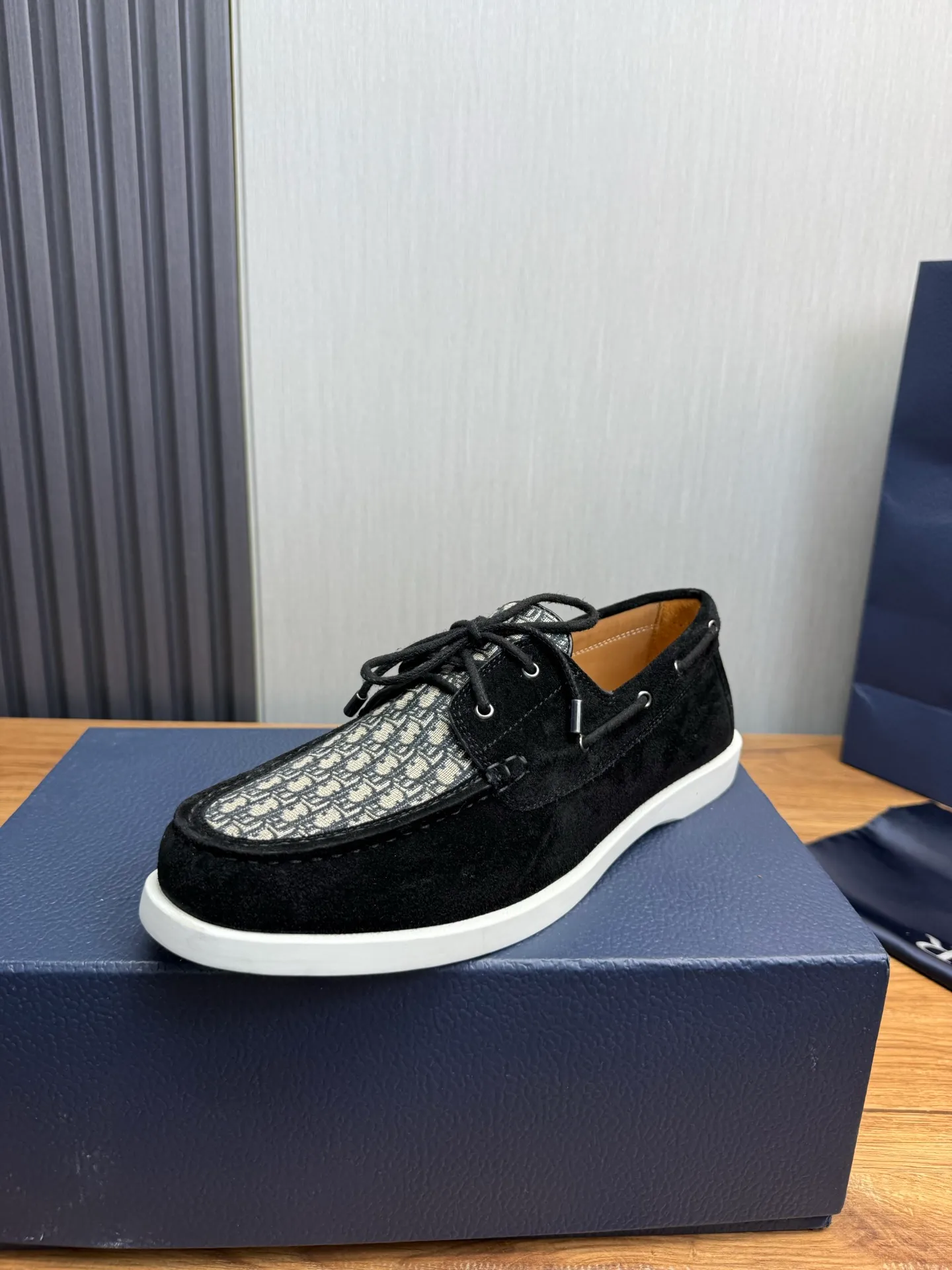 Men's shoes 💰560💰 [Dior Dior] Men's official website hot sale 🔥Imported frosted cowhide + cowhide lining. Original rubber wear-resistant outsole. High quality shipment ⬆️Code number 38-44, (45 customized)